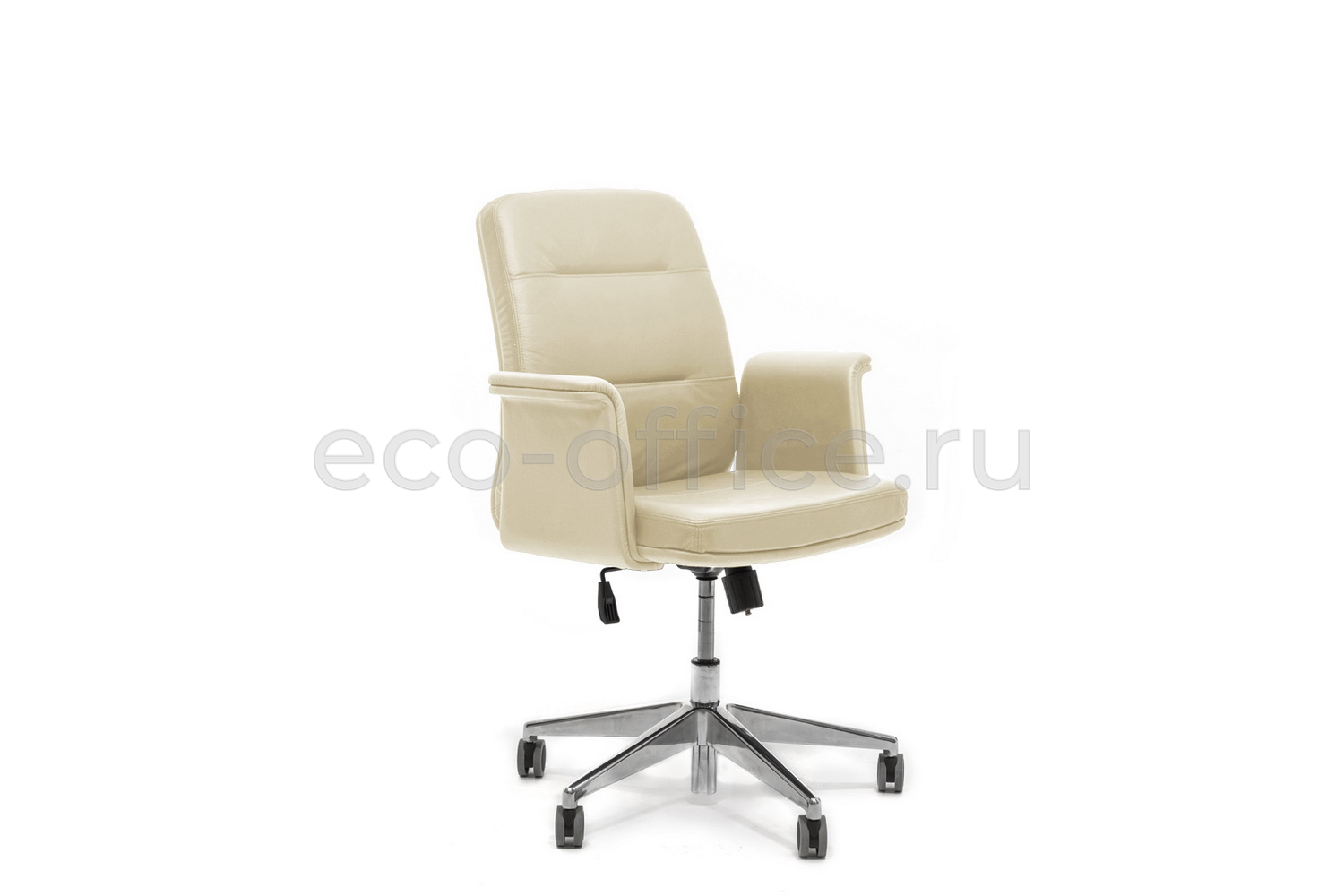 Кресло руководителя Profoffice KARL B Бежевая кожа купить в Воронеже