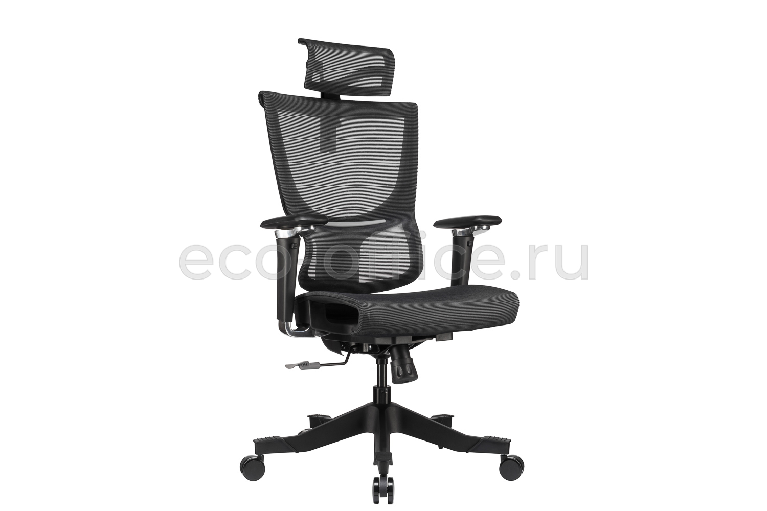 Кресло эргономичное ECO-CHAIR S8 Ergo Mesh Чёрный купить в Воронеже