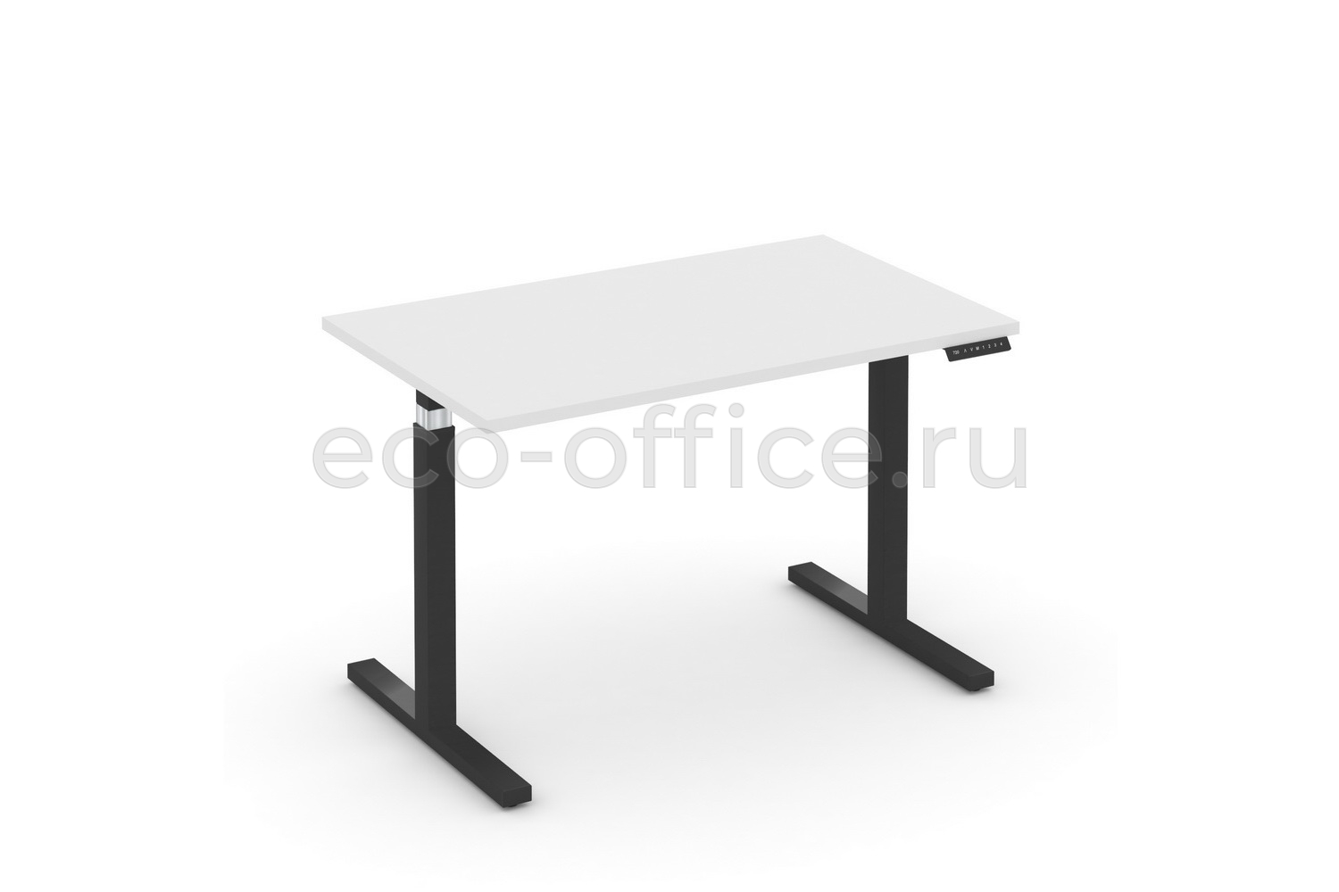 Стол электроподъёмный MOVE UP MV.SE-2.7 Белый бриллиант / Чёрный металл купить в Воронеже