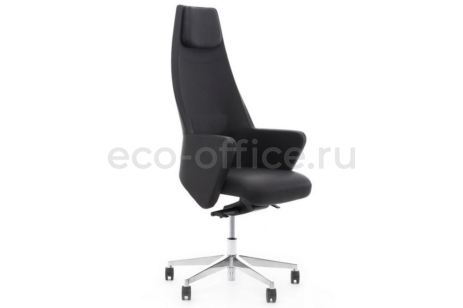 Кресло руководителя Profoffice GRACE A Чёрная кожа купить в Воронеже