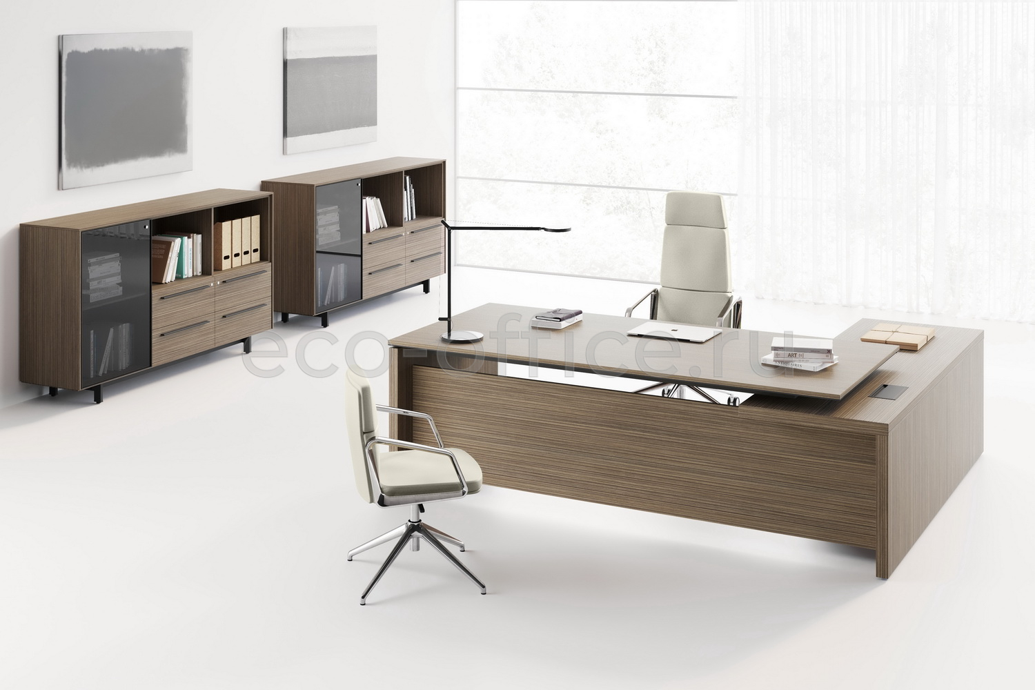 Кабинет руководителя E.O.S. Modern Walnut (Cod.13) купить в Воронеже