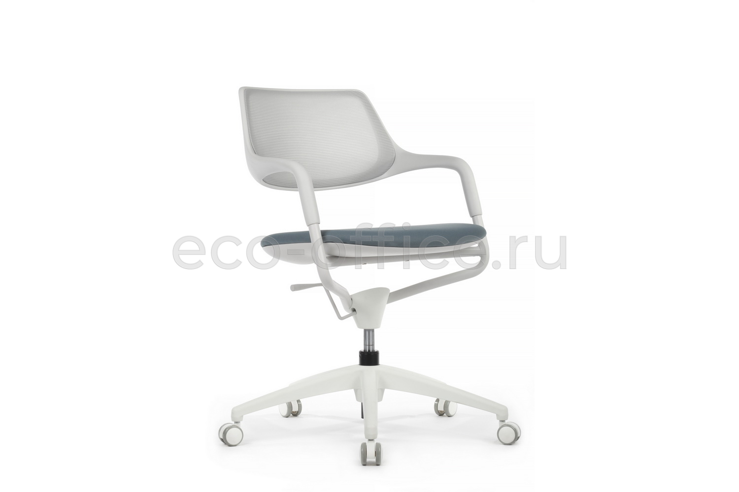 Кресло RV Design SCROLL HY-813D Серая сетка / Серая ткань купить в Воронеже