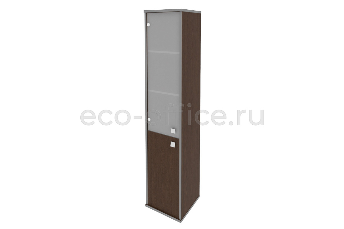Шкаф высокий узкий левый STYLE Л.СУ-1.2 (L) Венге Цаво купить в Воронеже