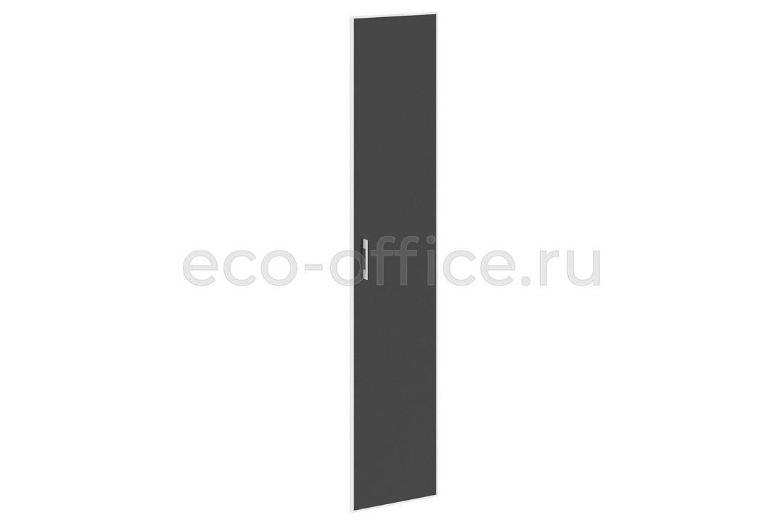 Дверь высокая стеклянная правая YALTA LT.S-1 R (R) black Чёрное стекло купить в Воронеже