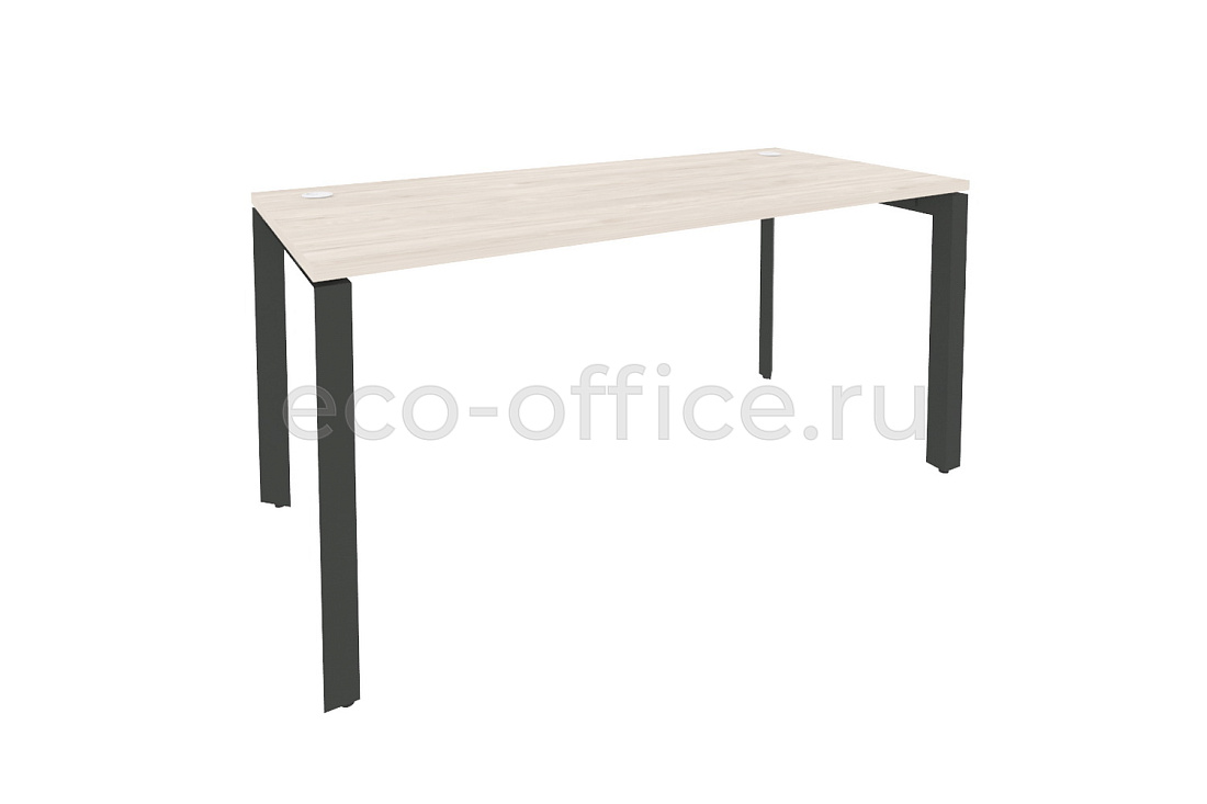 Стол рабочий на П-образном м/к ONIX O.MP-SP-4.7 Денвер Светлый / Антрацит металл купить в Воронеже