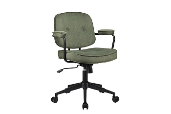 Кресло ECO-CHAIR CHESTER W-221T Зелёный велюр купить в Воронеже