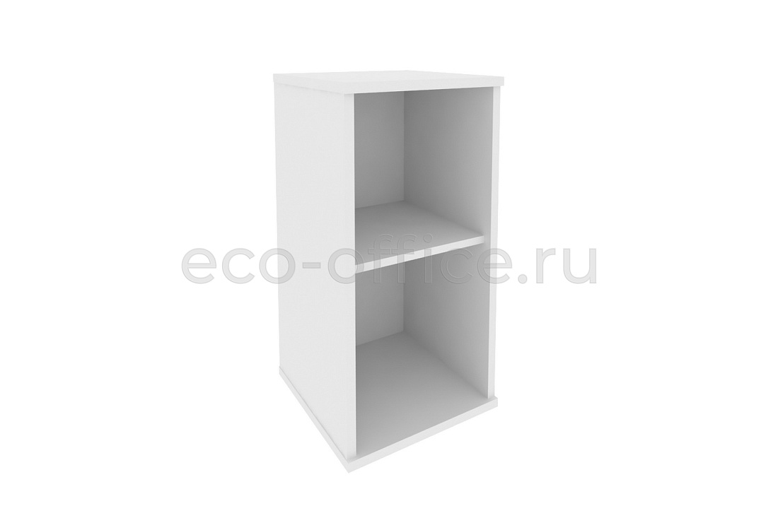 Стеллаж низкий узкий STYLE Л.СУ-3 Белый купить в Воронеже