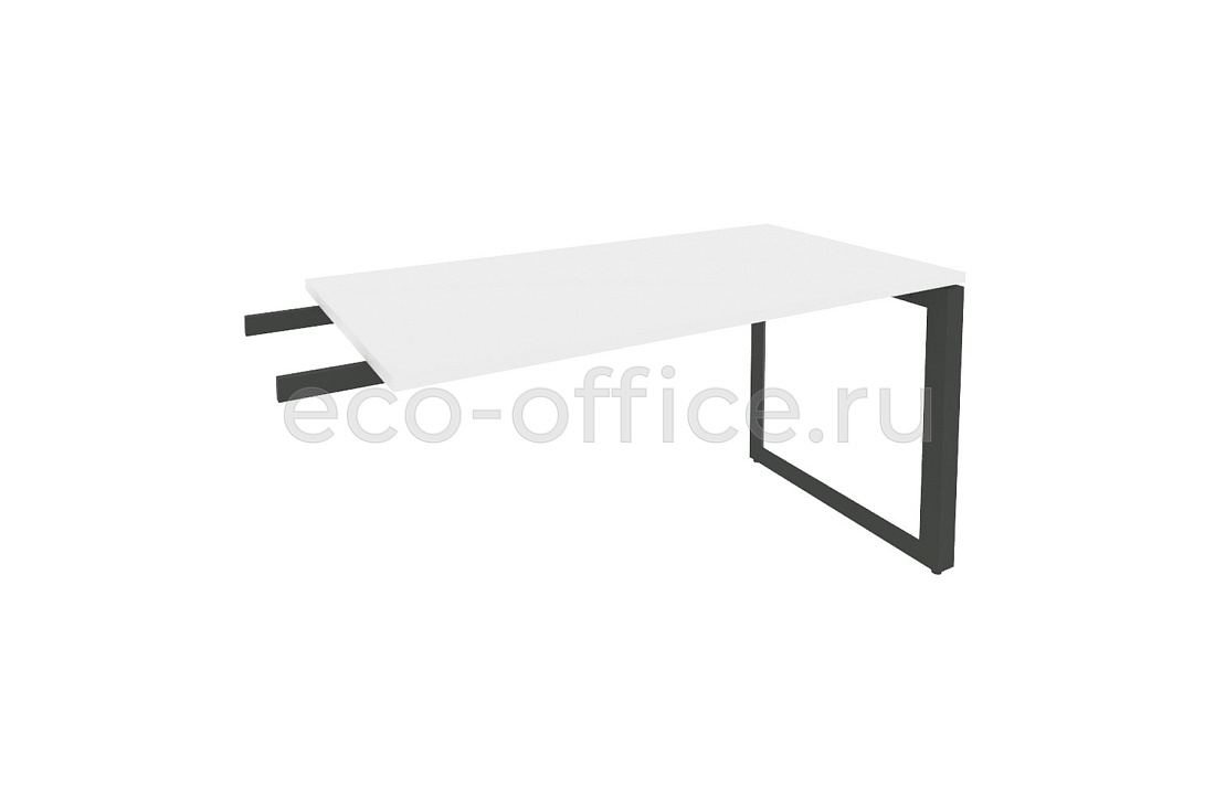 Брифинг-приставка на О-образном м/к ONIX O.MO-BR-13 Белый Бриллиант / Антрацит металл  купить в Воронеже