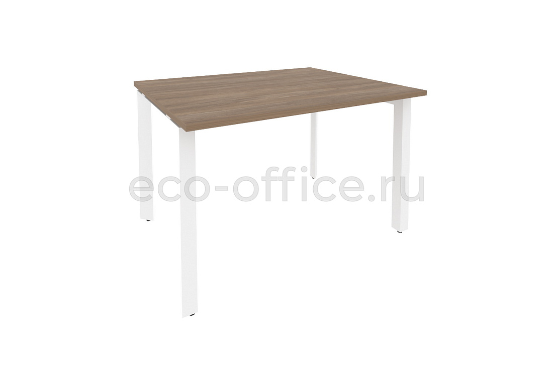 Стол переговорный (1 столешница) ONIX O.MP-PRG-1.2 Дуб Аризона / Белый металл  купить в Воронеже