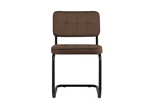 Комплект конференц-кресел ECO-CHAIR COLOMBO Comfort CLM-05 Коричневый велюр / Чёрный металл фото