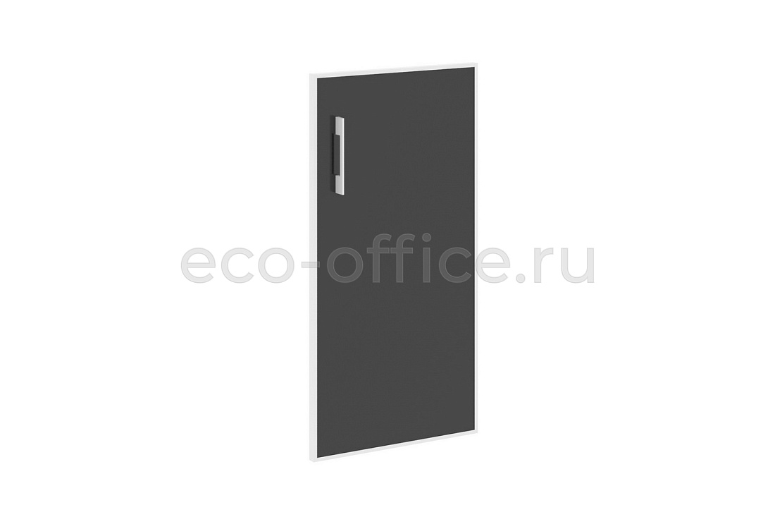 Дверь низкая стеклянная правая YALTA LT.S-3 R (R) black Чёрное стекло купить в Воронеже
