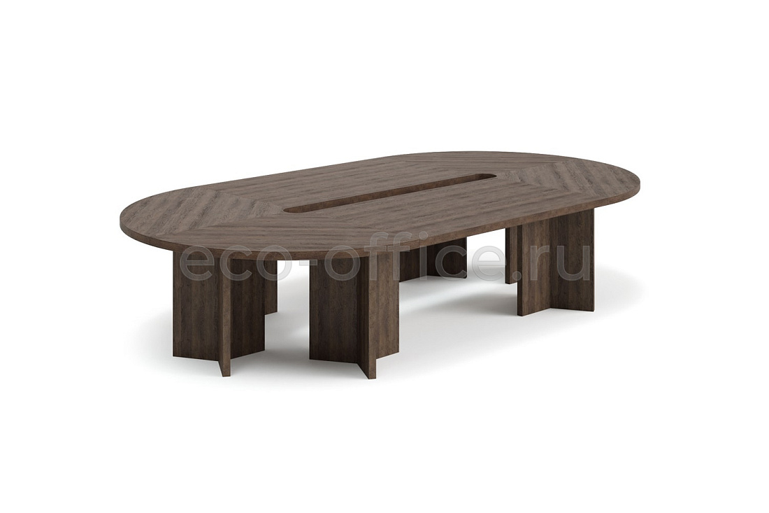Стол переговоров LAVA Conference table 360x200 Табак купить в Воронеже