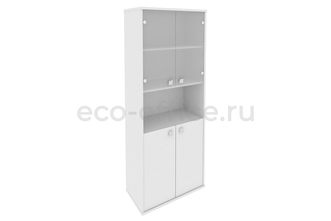 Шкаф высокий широкий STYLE Л.СТ-1.4 Белый купить в Воронеже