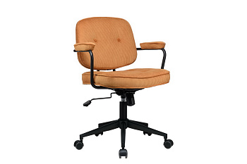 Кресло ECO-CHAIR CHESTER W-221T Горчичный велюр купить в Воронеже