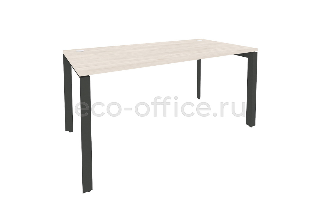 Стол рабочий на П-образном м/к ONIX O.MP-SP-4.8 Денвер Светлый / Антрацит металл купить в Воронеже