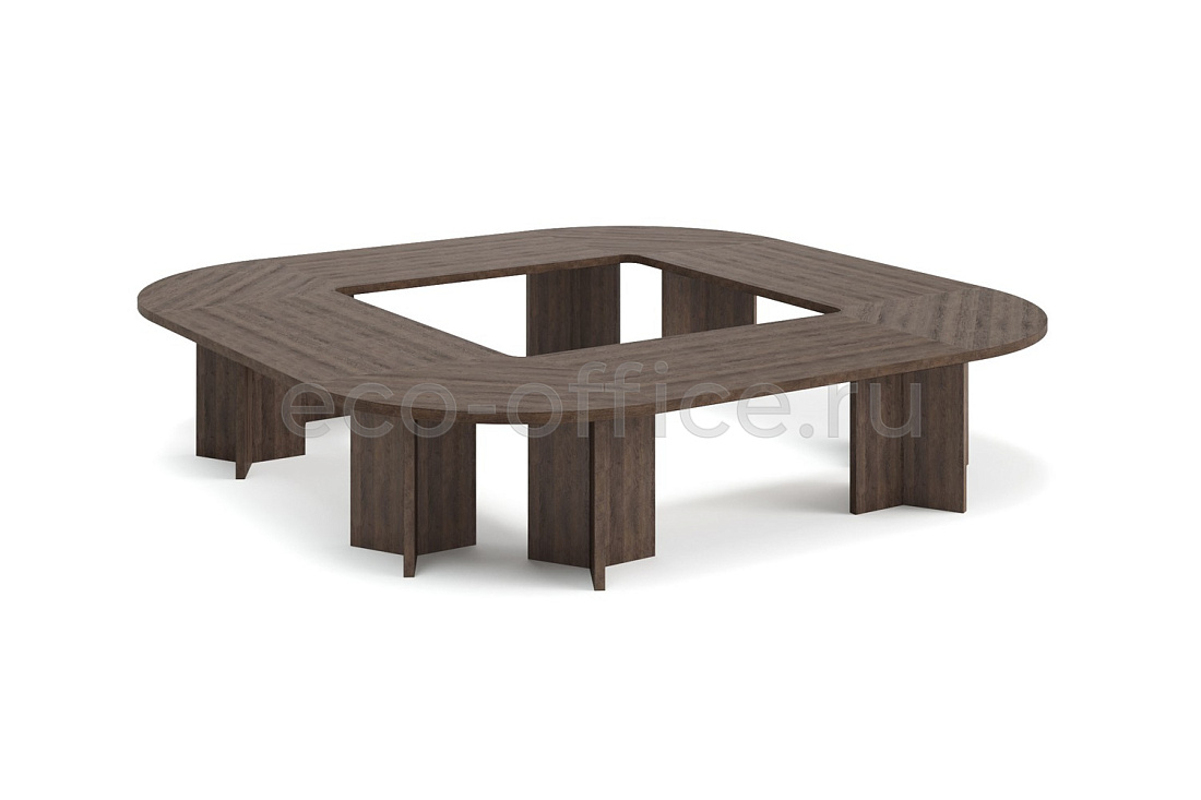 Стол переговоров LAVA Conference table 360x360 Табак купить в Воронеже