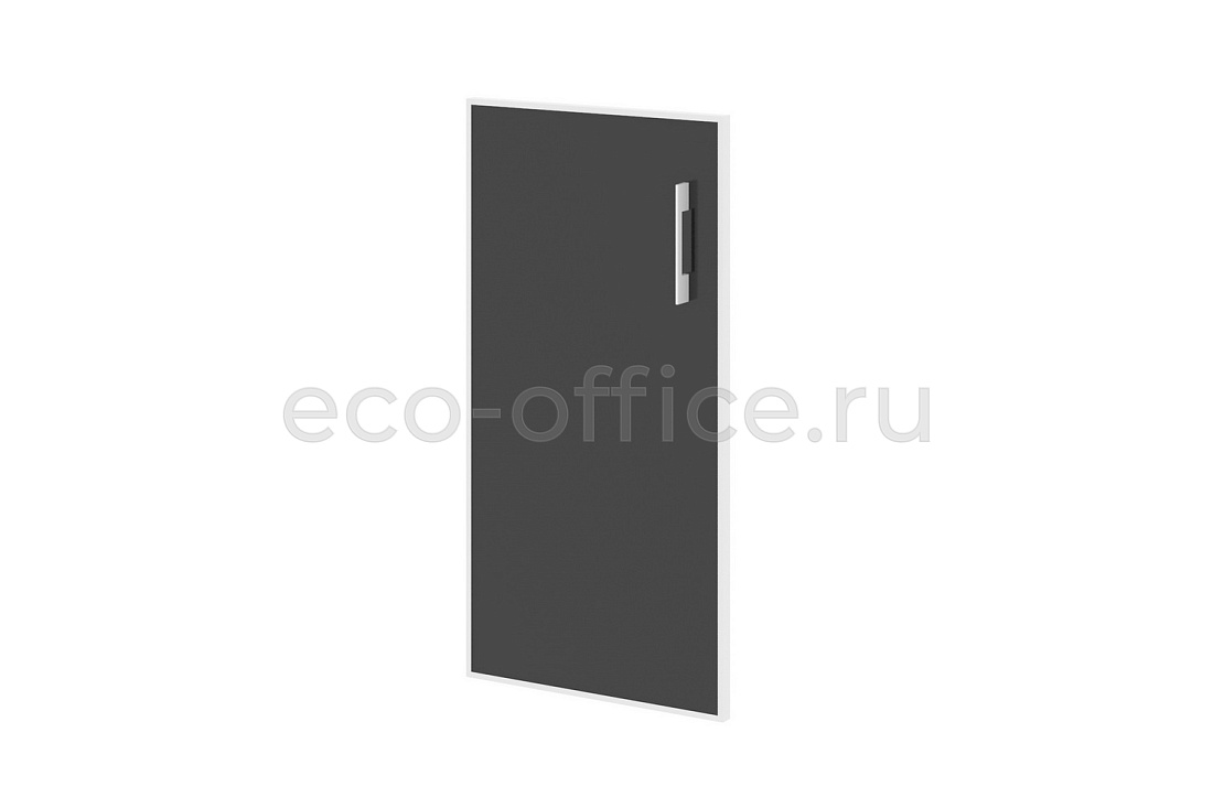 Дверь низкая стеклянная левая YALTA LT.S-3 R (L) black Чёрное стекло купить в Воронеже