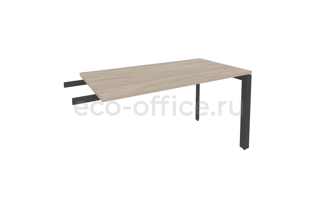 Брифинг-приставка на П-образном м/к ONIX O.MP-BR-13 Дуб Аттик / Антрацит металл  купить в Воронеже