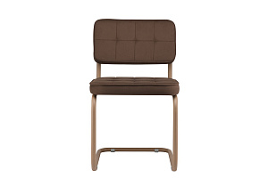 Комплект конференц-кресел ECO-CHAIR COLOMBO Comfort CLM-05 Коричневый велюр / Капучино металл фото