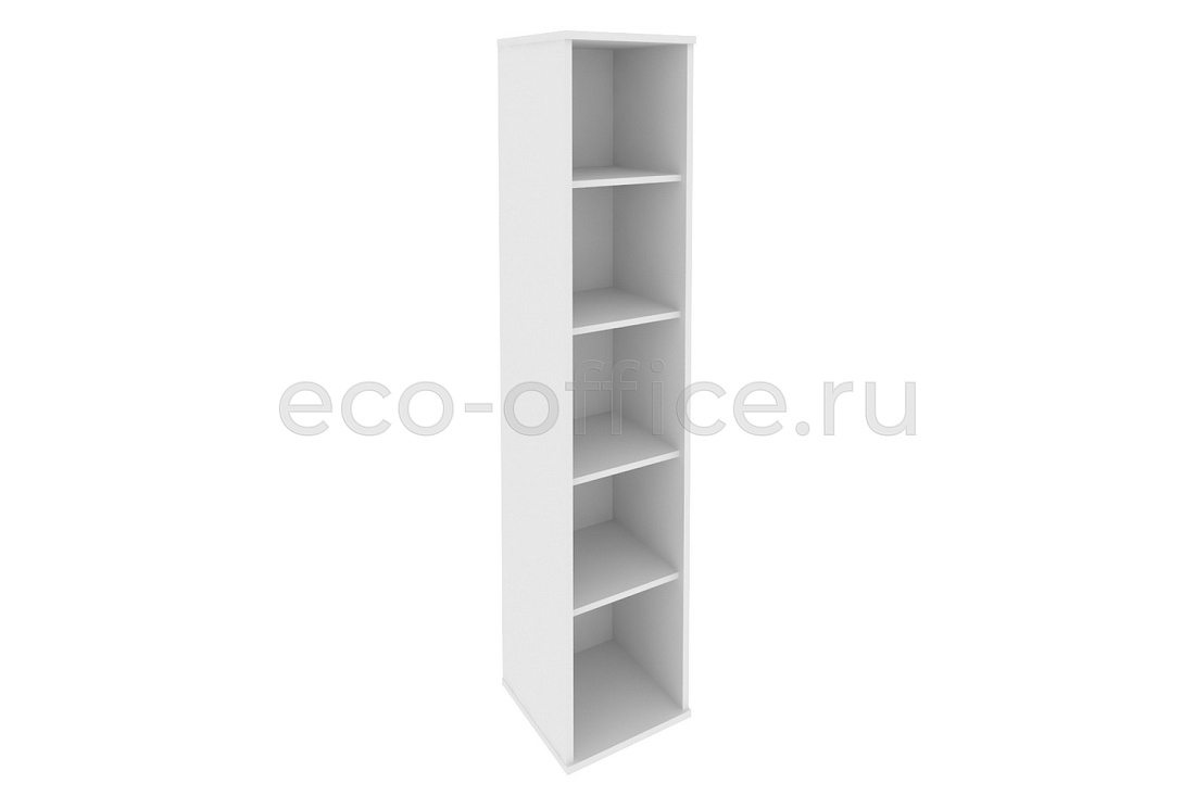 Стеллаж высокий узкий STYLE Л.СУ-1 Белый купить в Воронеже