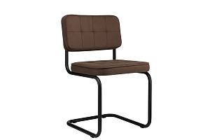 Комплект конференц-кресел ECO-CHAIR COLOMBO Comfort CLM-05 Коричневый велюр / Чёрный металл фото
