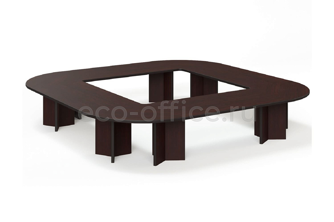 Стол переговоров LEGNO Conference table 416x416 Палисандр купить в Воронеже