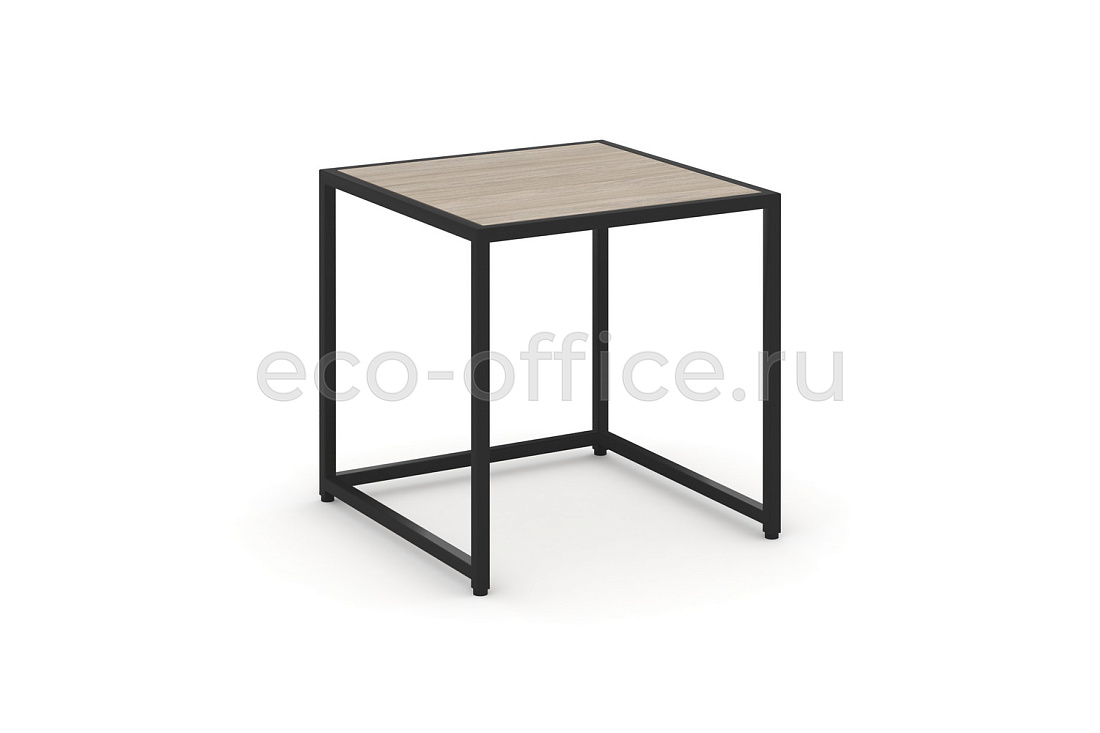 Стол журнальный LOFT VR.L-SJK-50 Дуб Аттик / Чёрный металл купить в Воронеже