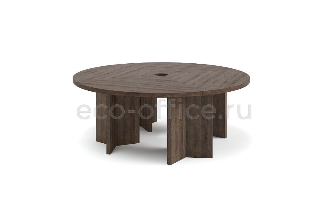 Стол переговоров LAVA Conference table D.200 Табак купить в Воронеже