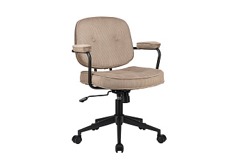 Кресло ECO-CHAIR CHESTER W-221T Бежевый велюр купить в Воронеже