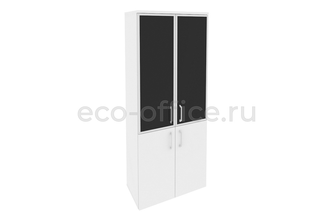 Шкаф высокий широкий ONIX O.ST-1.2 R black Белый Бриллиант купить в Воронеже